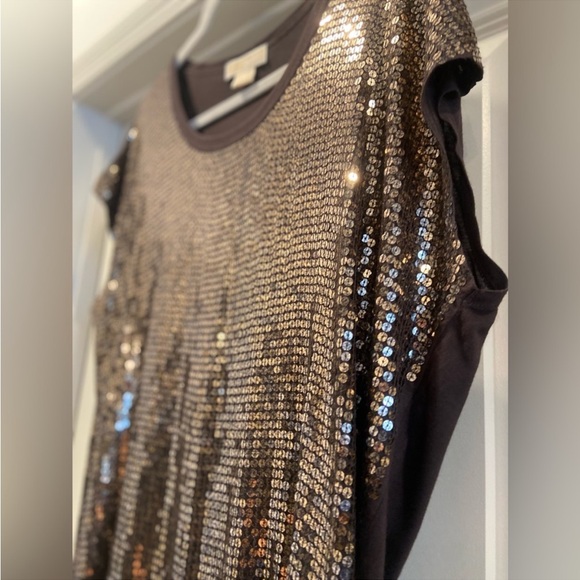 MICHAEL KORS Sequin Top size 1X - Picture 9 of 10